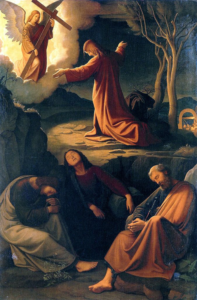 Christ at prayer in Garden