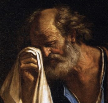 St. Peter before the Virgin Guercino