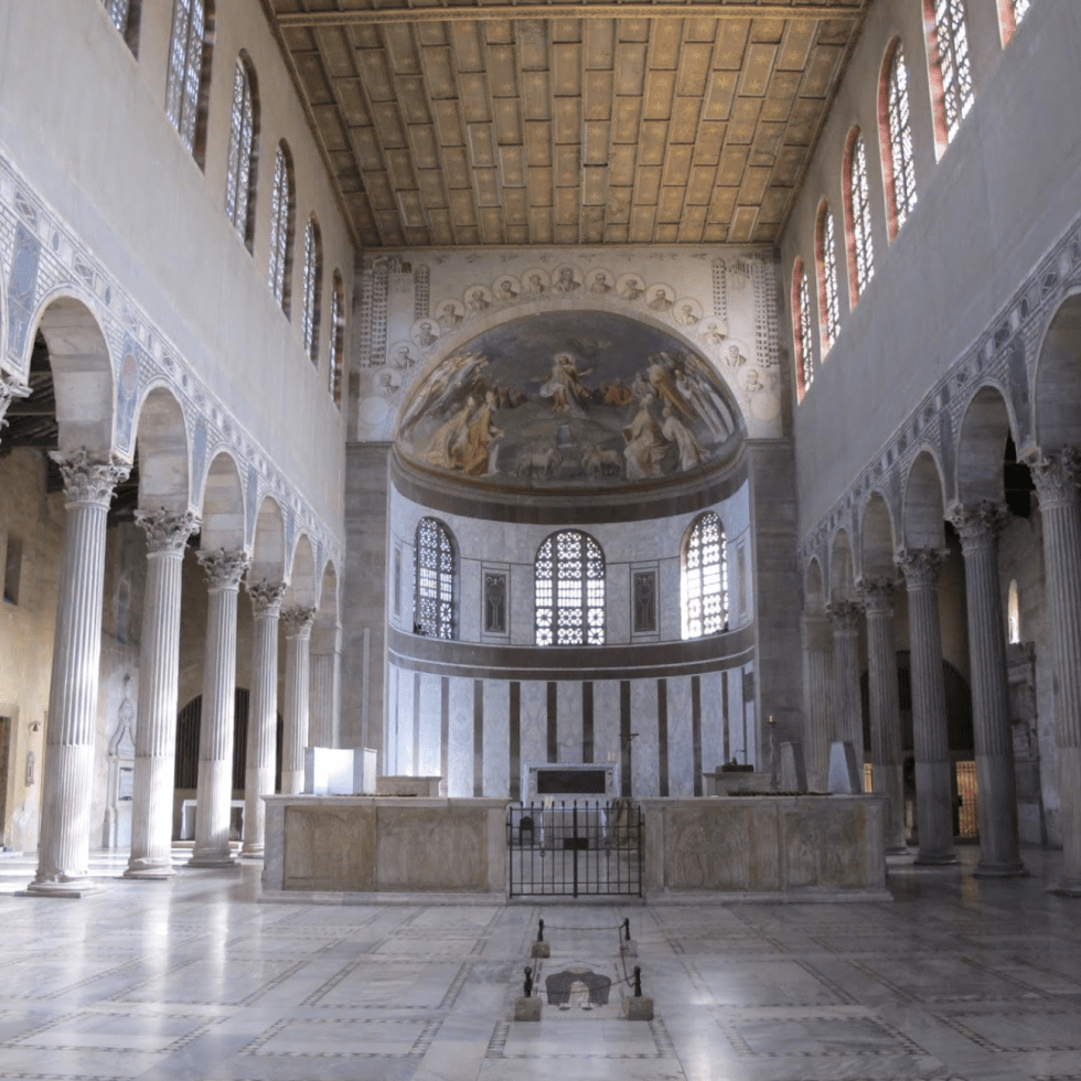 Interior of Santa Sabina