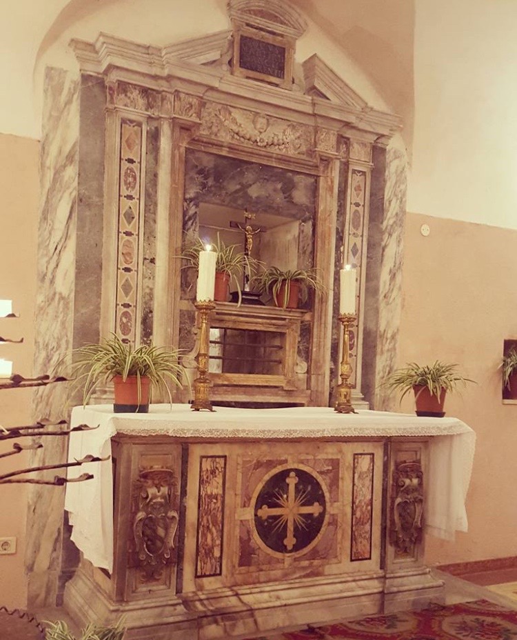 Place of Martyrdom of Saint Lawrence. Credit: Jacob Stein | Crux Stationalis