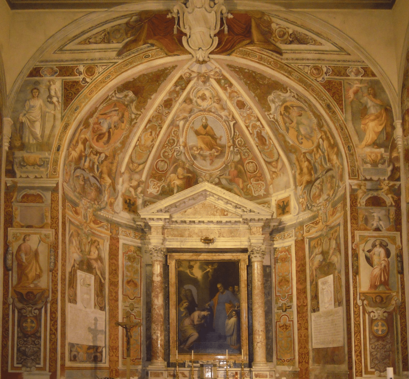 Apse of Santa Prisca.
