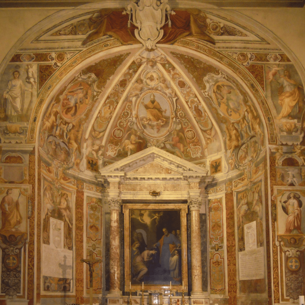 Apse of Santa Prisca.
