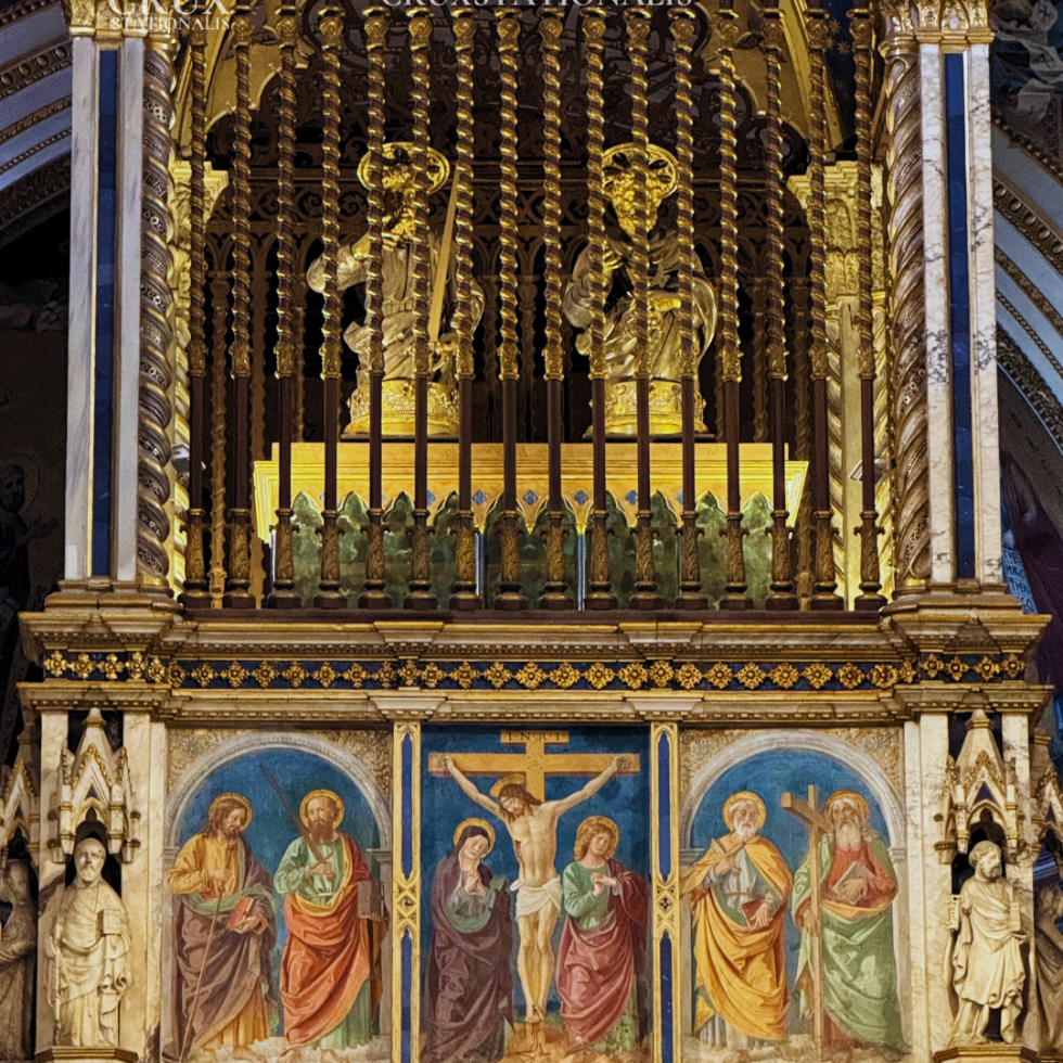 Relics of Sts. Peter and Paul in St. John Lateran. Credit: Jacob Stein | cruxstationalis