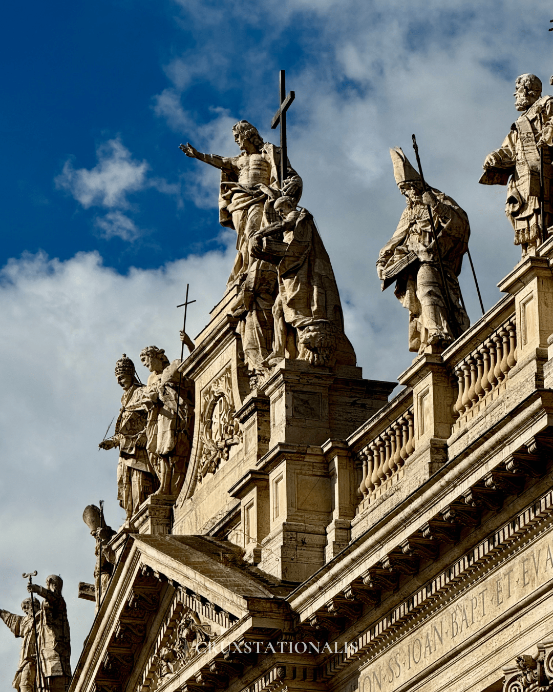 Facade of St. John Lateran. Credit: Jacob Stein | Crux Stationalis