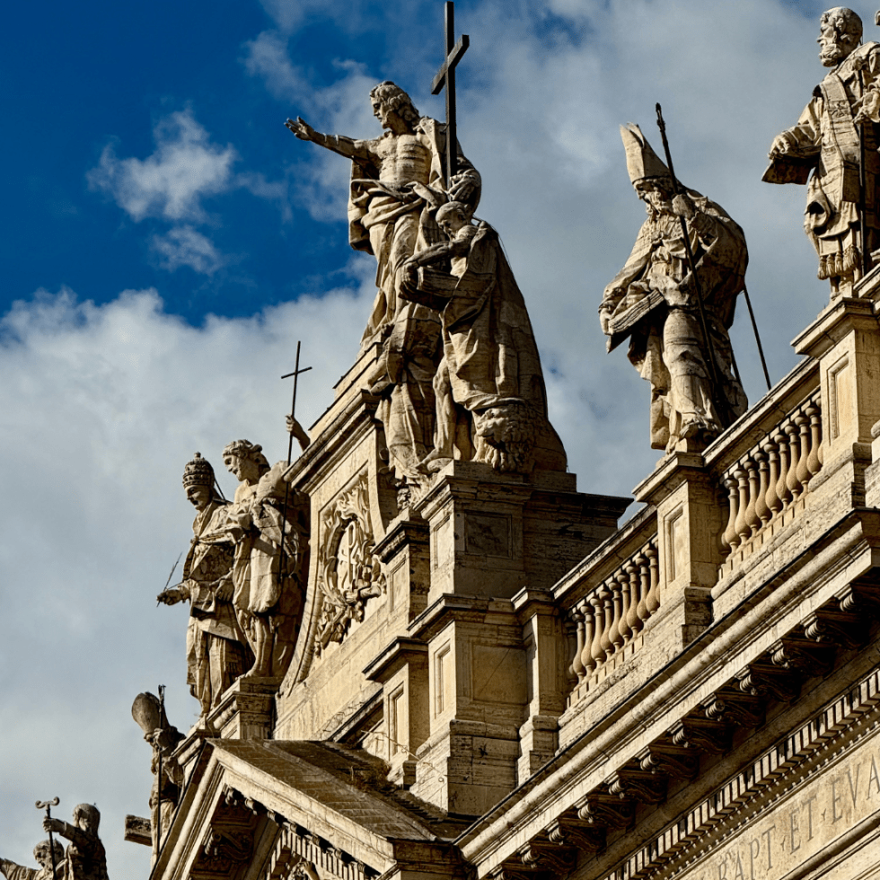 Facade of St. John Lateran. Credit: Jacob Stein | Crux Stationalis