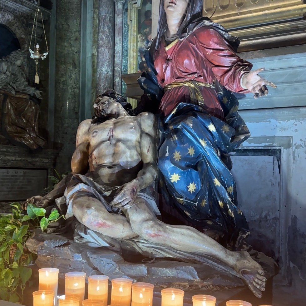 Pieta at San Marcello al Corso. Credit: Jacob Stein | Crux Stationalis